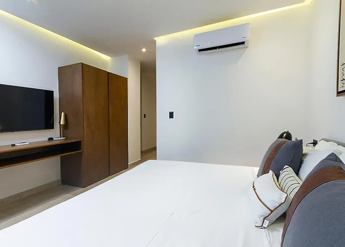 Apartamento Moderno Depa 2br Con Alberca En Rooftop 5ta Avenida