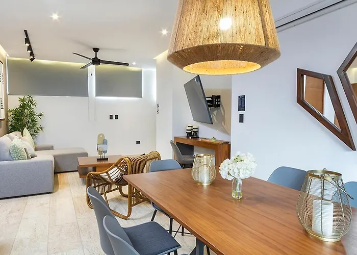 Moderno Depa 2br Con Alberca En Rooftop 5ta Avenida Apartamento