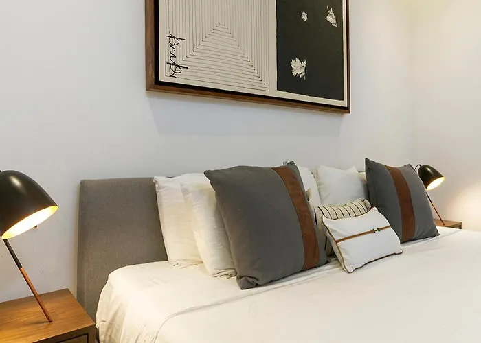 Moderno Depa 2br Con Alberca En Rooftop 5ta Avenida Apartamento Playa del Carmen