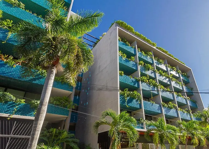 Moderno Depa 2br Con Alberca En Rooftop 5ta Avenida Playa del Carmen